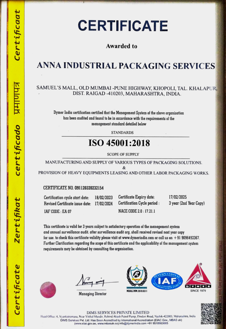 anna packaging